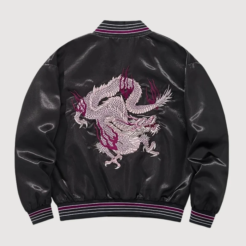 Sukajan Dragon Jacket 'Kokuryū Flame' - Image 3