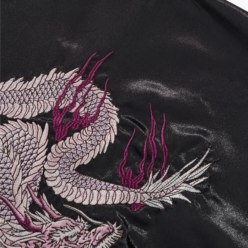 Sukajan Dragon Jacket 'Kokuryū Flame' - Image 6