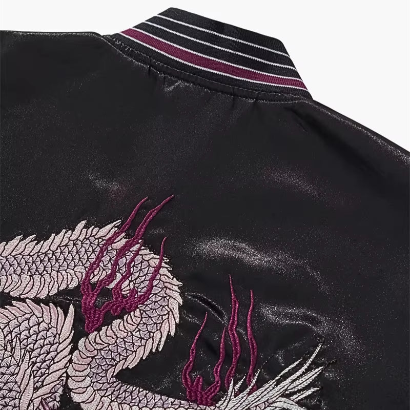 Sukajan Dragon Jacket 'Kokuryū Flame' - Image 8