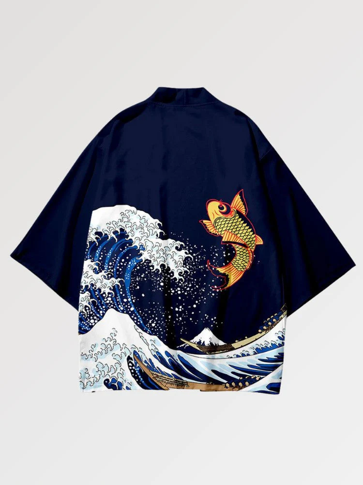 The Great Wave off Kanagawa Kimono - Image 5