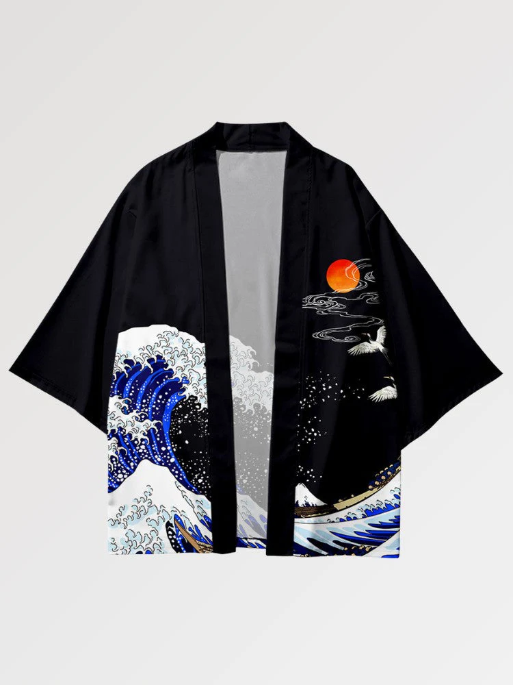 The Great Wave off Kanagawa Kimono - Image 8