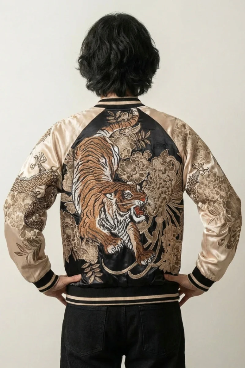 Tiger Sukajan Jacket 'Kazan Tora'