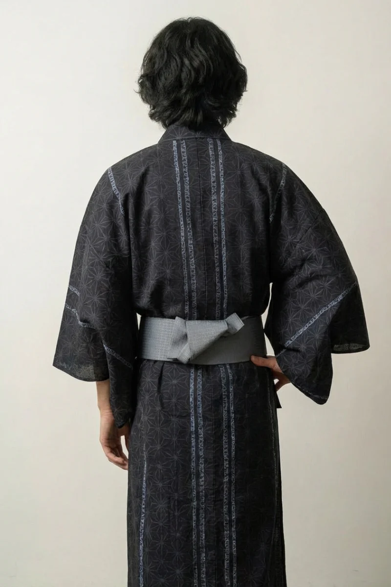 Traditional Men's Yukata 'Asanugi' - Image 2