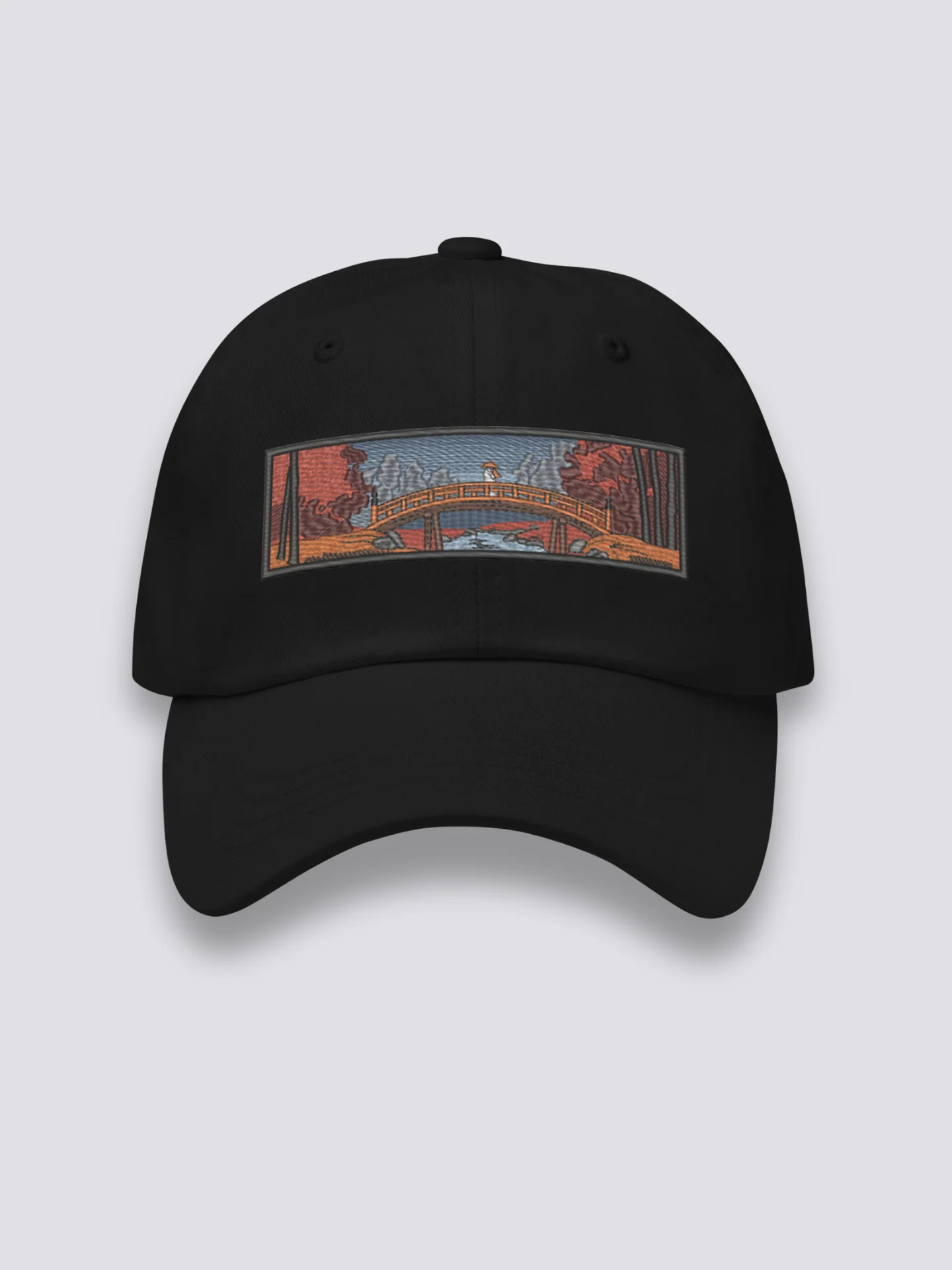 Ukiyo-e Embroidered Cap - 浮世絵