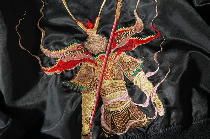 Vintage Japanese Bomber Jacket 'Samurai' - Image 5